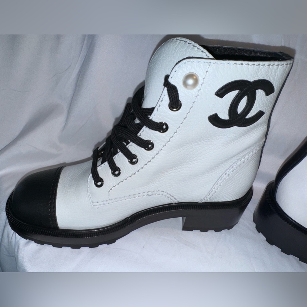 Chanel Combat Boot- 39.5